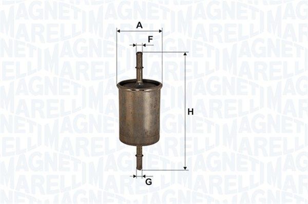 MAGNETI MARELLI Топливный фильтр 152071757995